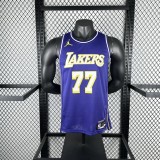 Los Angeles Lakers  Purple  jordan #77 DONCIC NBA Jerseys  2026