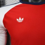 Arsenal Long Sleeve T-shirt Special Edition Red Player  1:1 Quality Soccer Jersey 26-27