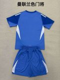 Manchester United  Blue Goalkeeper Kids  25-26