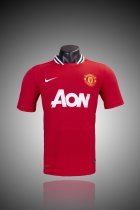 Retro Manchester United Home 1:1 Quality Soccer Jersey  2011-2012