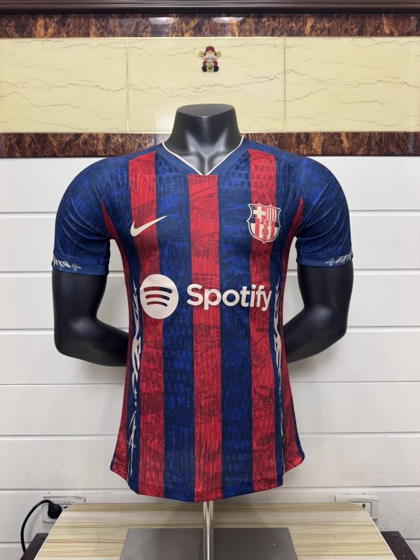 Barcelona  Special Edition Player  1:1 Quality Soccer Jersey 25-26