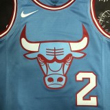 Chicago Bulls Blue #2 BALL 1:1 Quality NBA  Season Jerseys