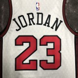 Chicago Bulls City Edition  White  #23 JORDAN 1:1 Quality NBA  Season Jerseys  2023