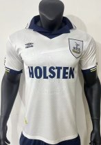 Retro Tottenham Home  1:1 Quality Soccer Jersey  1993-1995
