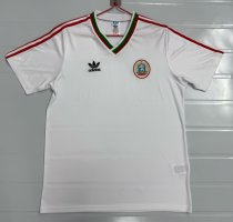 Retro Bulgaria Home  White 1:1 Quality Soccer Jersey  1986