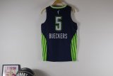 Dallas Mavericks  kids  Blue  #5 BUECKERS NBA Jerseys