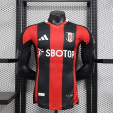 Fulham away player  1:1 Quality Soccer Jersey   24-25