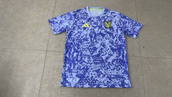 Tiger training fans 1:1 Quality Soccer Jersey   25-26