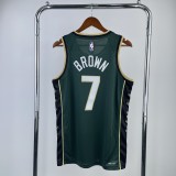 Boston Celtics City Edition Green #7 BROWN 1:1 Quality NBA Jerseys  2023