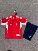 MLB Liverpool kids  Red Baseball  Jerseys    25-26