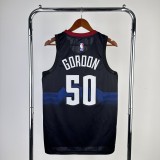 Denver Nuggets Black City Edition  #50 GOROON 1:1 Quality NBA  Season Jerseys 2024