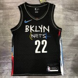 Brooklyn Nets City Edition graffiti Black #22 LEVERT 1:1 Quality NBA  Season Jerseys 2021
