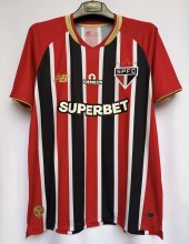 Sao Paulo away fans 1:1 Quality Soccer Jersey  25-26
