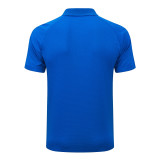 Real Madrid  Polo Fans Blue 1:1 Quality Soccer Jersey  25-26