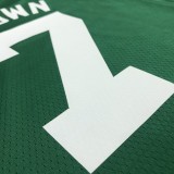Retro Boston Celtics 75 Year Green #7 BROWN  1:1 Quality NBA Jerseys  2022