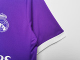 Retro Real Madrid Away  champion 1:1 Quality Soccer Jersey    2016-2017