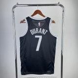 Brooklyn Nets Black #7 DURANT 1:1 Quality NBA  Season Jerseys 2023