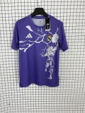 Real Madrid Marvel Avengers Special Edition Purple  Fans 1:1 Quality Soccer Jersey 25-26