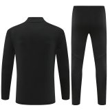 Real Madrid  Player Training  Tracksuit Black Orange (Kids And Man )  1:1  25-26