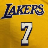 Los Angeles Lakers Yellow #7 ANTHONY 1:1 Quality NBA Season Jerseys