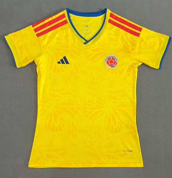 Colombia Women Home  Fans 1:1 Quality Soccer Jersey 26-27（2026）