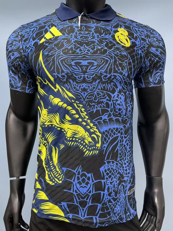 Real Madrid green  dragon Special Edition  Player 1:1 Quality Soccer Jersey  25-26
