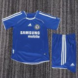 Retro Chelsea home Kids 1:1 Quality Soccer Jersey   2006-2007