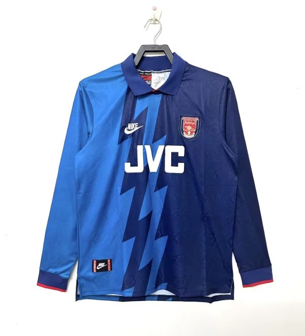 Retro Arsenal Away long  1:1 Quality Soccer Jersey  1995-1996