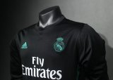 Retro Real Madrid away long  player 1:1 Quality Soccer Jersey   2017-2018