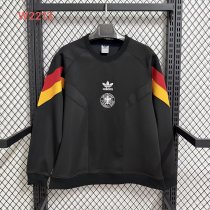 Germany Hoodie Black  Jacket  Tracksuit  1:1 Quality Soccer Jersey  25-26