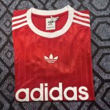Adidas Clover T-shirt  Red 1:1 Quality Soccer Jersey  25-26