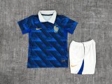 France Home  Kids 1:1 Quality Soccer Jersey   26-27 (2026)