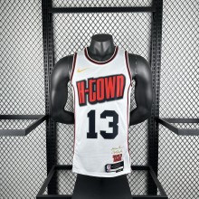 Houston Rockets  City Edition White #13 HARDEN 1:1 Quality NBA  Season Jerseys 2025
