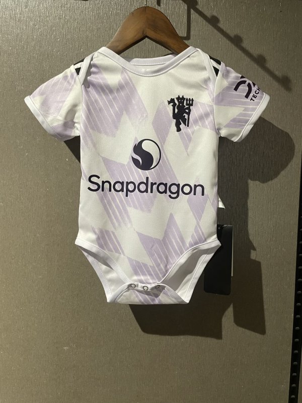 Manchester United Away Baby 1:1 Quality Soccer Jersey   25-26