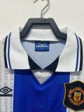 Retro  Manchester United Third  Away 1:1 Quality Soccer Jersey  1994-1996
