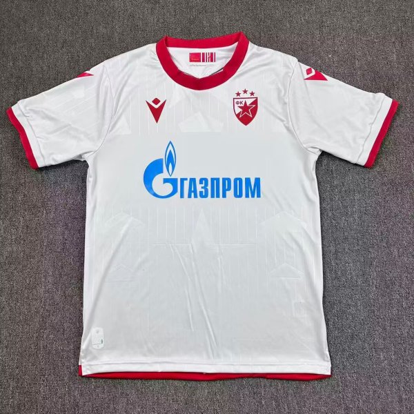 Red Star Belgrade Away Fans 1:1 Quality Soccer Jersey 25-26