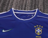 Retro  Brazil away Kids 1:1 Quality Soccer Jersey  1998