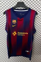 Barcelona  vest  Fans Blue1:1 Quality Soccer Jersey   25-26