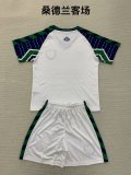 Sunderland  away  kids  1:1 Quality Soccer Jersey   24-25