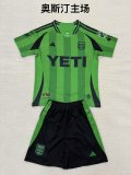 Austin   home fans kits  1:1 Quality Soccer Jersey  25-26 (kids and man )