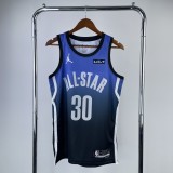 Golden State Warriors ALL-STAR Blue #30 CURRY 1:1 Quality NBA Jerseys  2023