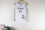 Dallas Mavericks  kids  White  #11 IRVING NBA Jerseys  25-26