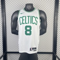 Retro Boston Celtics White #8 PORZINGIS  1:1 Quality NBA Jerseys  2023