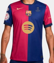 Barcelona Home King Cup champion Final version  fans 1:1 Quality Soccer Jersey 24-25