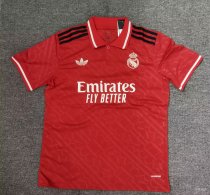 Real Madrid third away red Fans  1:1 Quality Soccer Jersey    24-25
