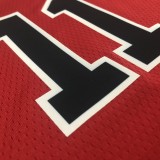 Chicago Bulls Red #11 DEROZAN 1:1 Quality NBA  Season Jerseys  75 Year