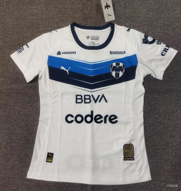 Monterrey Women Away Fans 1:1 Quality Soccer Jersey 25-26