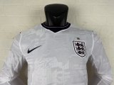 England  Home Long Sleeve Player 1:1 Quality Soccer Jersey 26-27 (2026)
