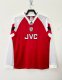 Retro Arsenal Long sleeve Home 1:1 Quality Soccer Jersey  1992-1994