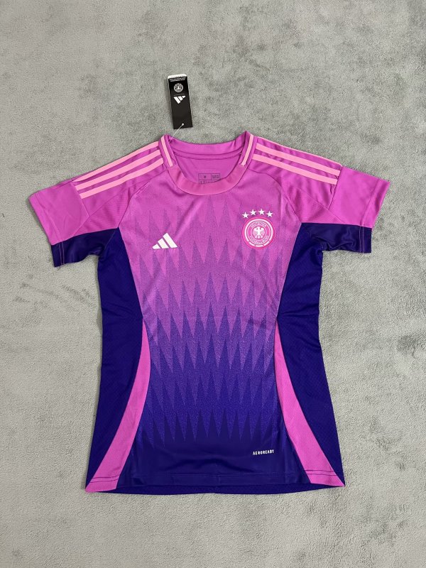 Germany away women Fans 1:1 Quality Soccer Jersey  24-25
